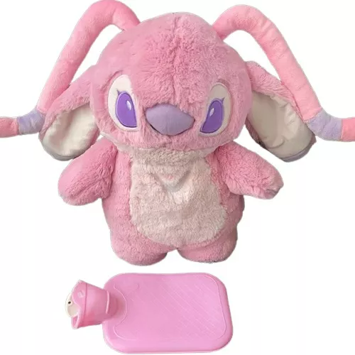 Stitch de Pelúcia Bolsa Térmica Quente Frio Dor Cólicas