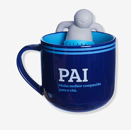 Caneca 350ML c/ Infusor - Pai Moderno