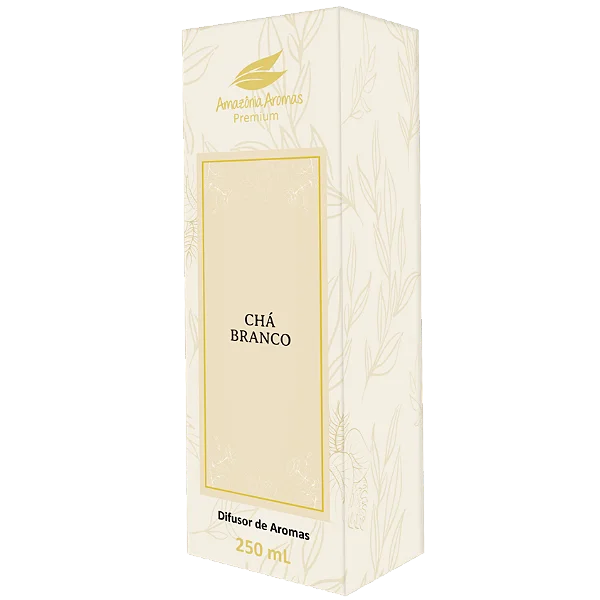 Difusor Premium Amazônia 250ml - Chá Branco