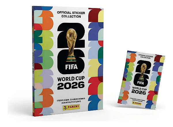 Álbum Copa do Mundo 2026 Panini - Edição Capa Dura