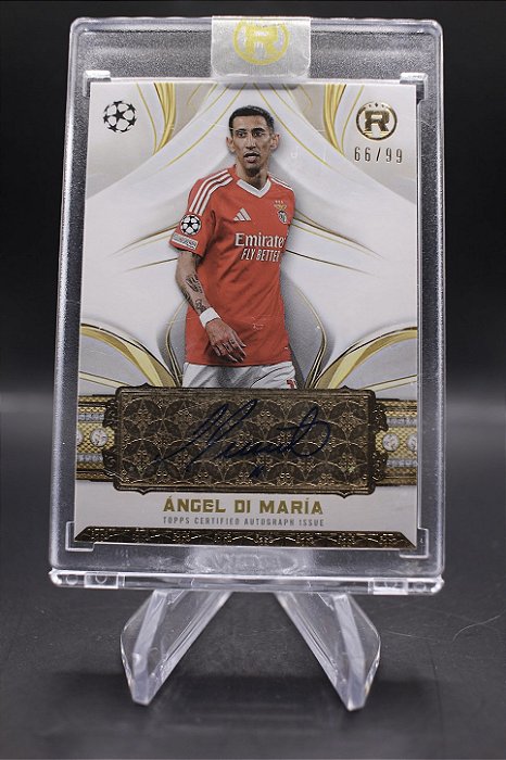 Angel Di Maria - 2024-25 Topps Reverence UEFA Auto /99 Benfica