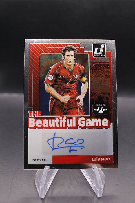 Luis Figo - 2025-26 Donruss Road to FIFA World Cup Beautiful Game Auto