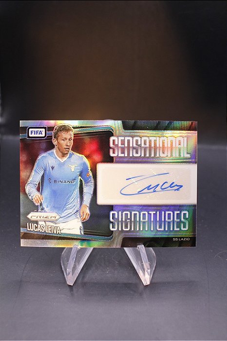 Lucas Leiva - 2025-26 Prizm FIFA Sensational Signatures Auto /199 Lazio