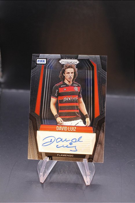 David Luiz - 2025-26 Panini Prizm FIFA Signatures Auto Flamengo