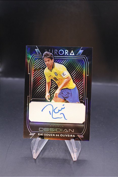 Rai Souza de Oliveira - 2020-21 Panini Obsidian Aurora Autographs /149 Brasil