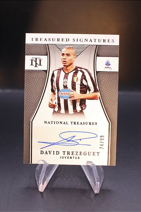 David Trezeguet - 2021-22 Chronicles National Treasures Auto /99 Juventus