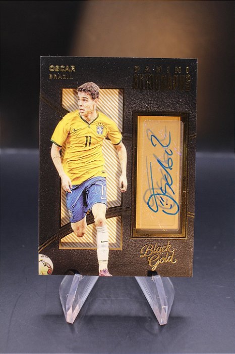 Oscar - 2016-17 Panini Black Gold Autographs Auto Brasil