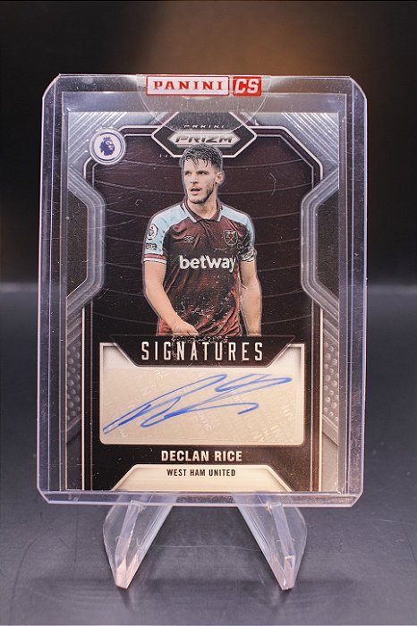 Declan Rice - 2021-22 Panini Prizm Premier League Auto West Ham