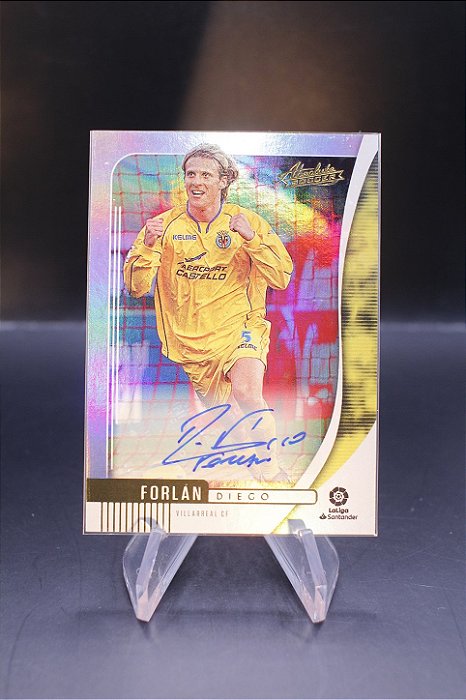 Diego Forlan - 2019-20 Panini Chronicles Absolute Auto Villarreal
