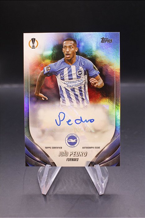 Joao Pedro - 2023-24 Topps UCC Silver Foil Auto Brighton