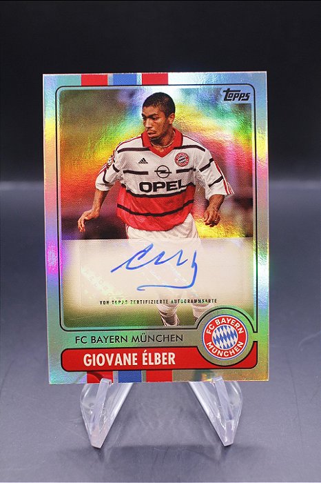 Giovane Elber - 2022-23 Topps Bayern Munich Team Set Legends Auto