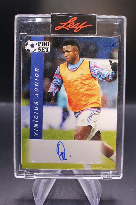 Vinicius Junior - 2022 Leaf Pro SetAuto /50 Real Madrid