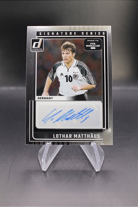 Lothar Matthaus - 2025-26 Donruss World Cup Signature Series Auto Germany