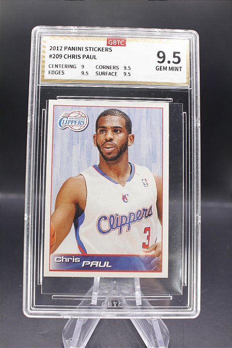 Chris Paul - 2012 Panini NBA Sticker Collection Clippers GBTC 9.5
