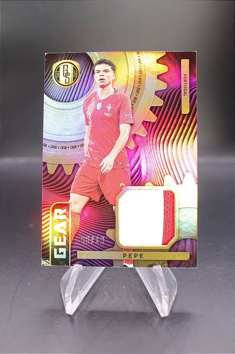 Pepe - 2019-20 Gold Standard Gear Mint Jersey Patch Relic /19 Portugal