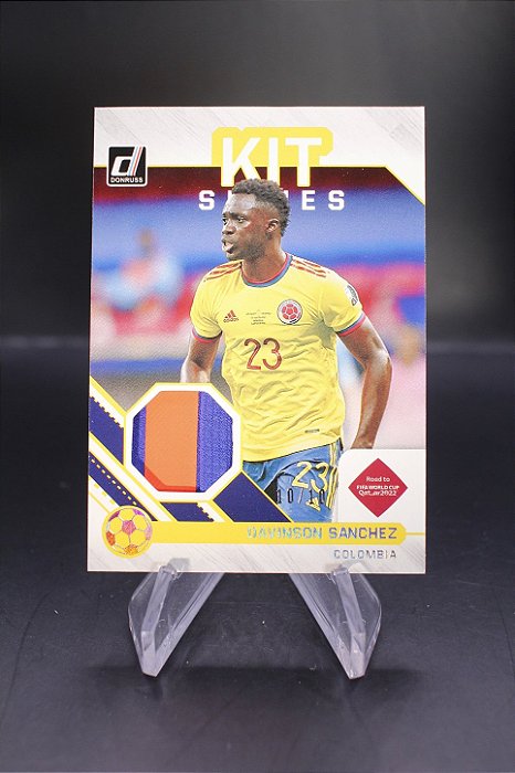 Davinson Sanchez - 2021-22 Panini Donruss Soccer Kit Series Patch /10 Colombia