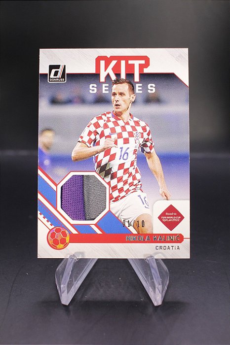 Nikola Kalinic - 2021-22 Panini Donruss Soccer Kit Series Patch /10 Croacia