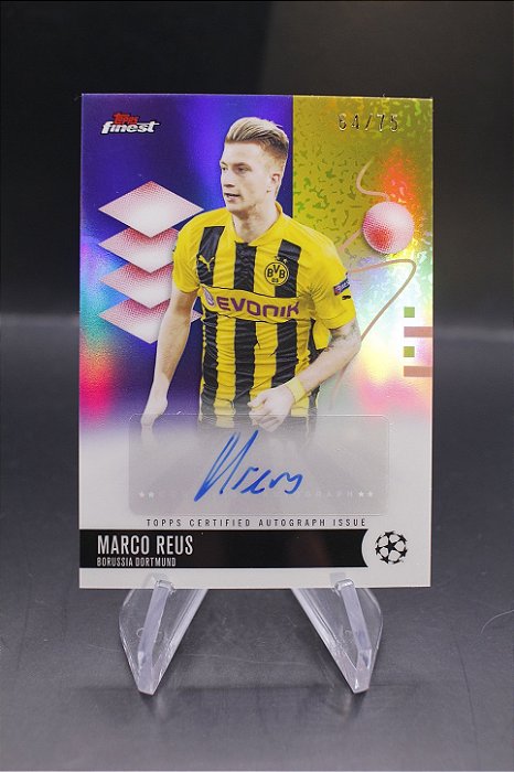 Marco Reus - 2025-26 Topps UEFA Finest Auto Purple /75 Borussia Dortmund