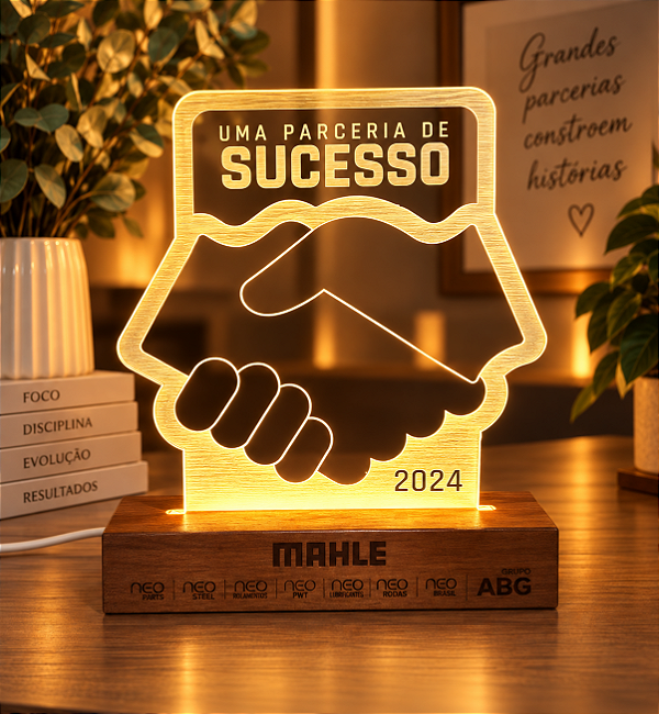 Luminária de Logo/Marca - Personalize