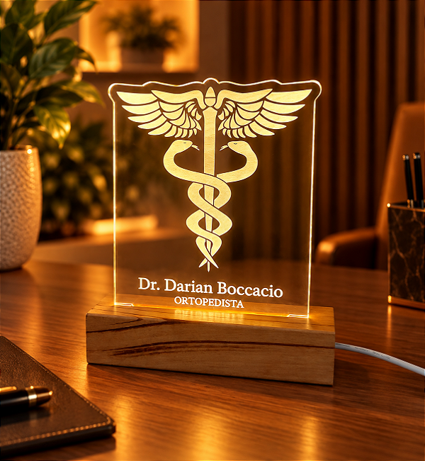 Luminária Medicina - Personalize