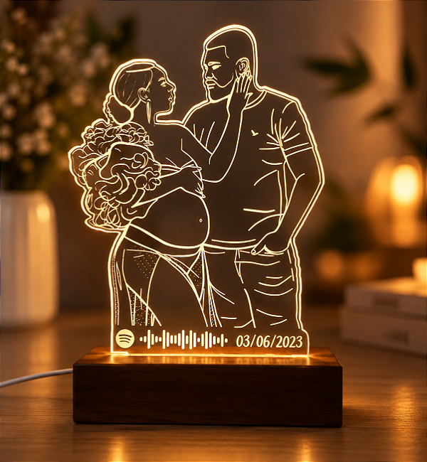 Luminária Desenho - Personalize