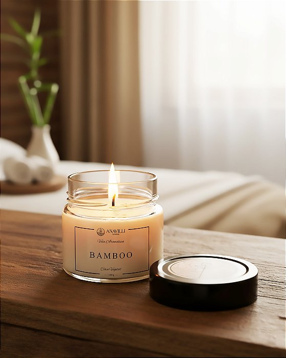 Vela Aromática - Bamboo - 140gr