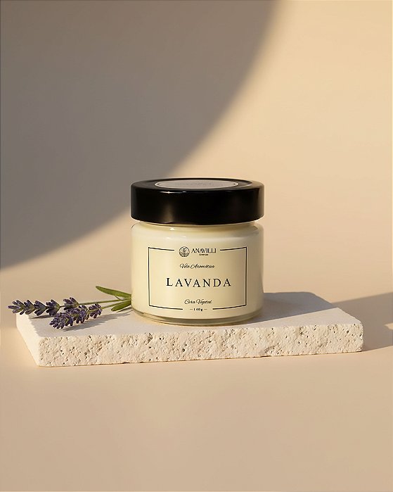 Vela Aromática - Lavanda - 140gr