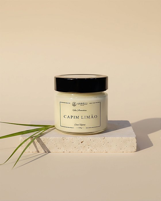 Vela Aromática - Capim Limão - 140gr