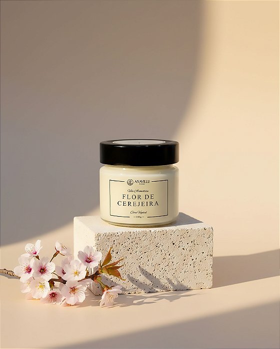 Vela Aromática - Flor de Cerejeira - 140gr