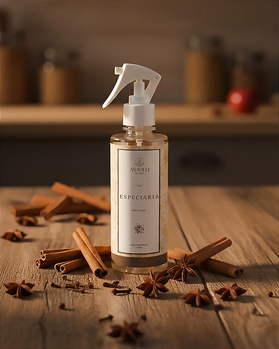 Água Perfumada Para Tecidos - Especiaria - 300ml