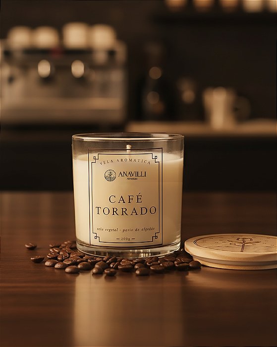 Vela Aromática - Café Torrado - 200g
