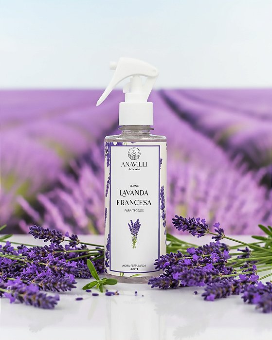 Água Perfumada para Tecidos - Lavanda Francesa - 300ml