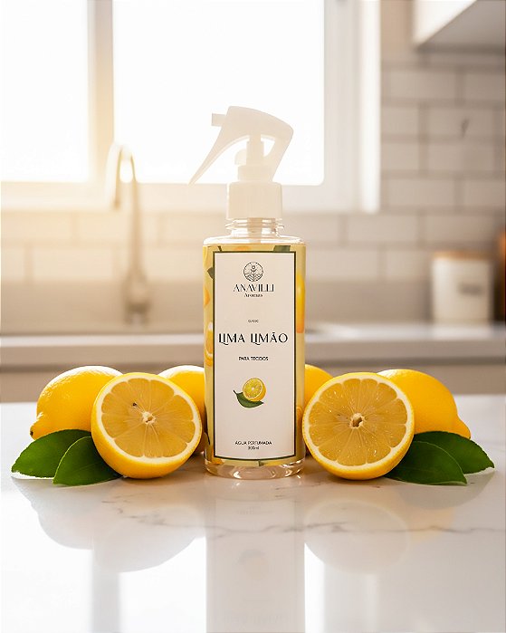 Água Perfumada Para Tecidos - Lima Limão - 300ml