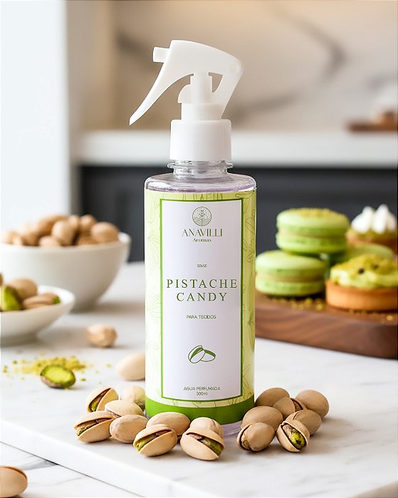 Água Perfumada Para Tecidos - Pistache Candy - 300ml