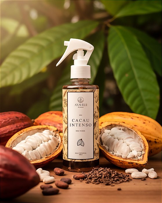 Água Perfumada Para Tecidos - Cacau Intenso - 300ml