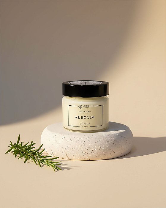 Vela Aromática - Alecrim - 140gr