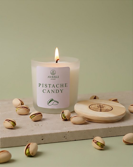 Vela Aromática - Pistache Candy - 200g