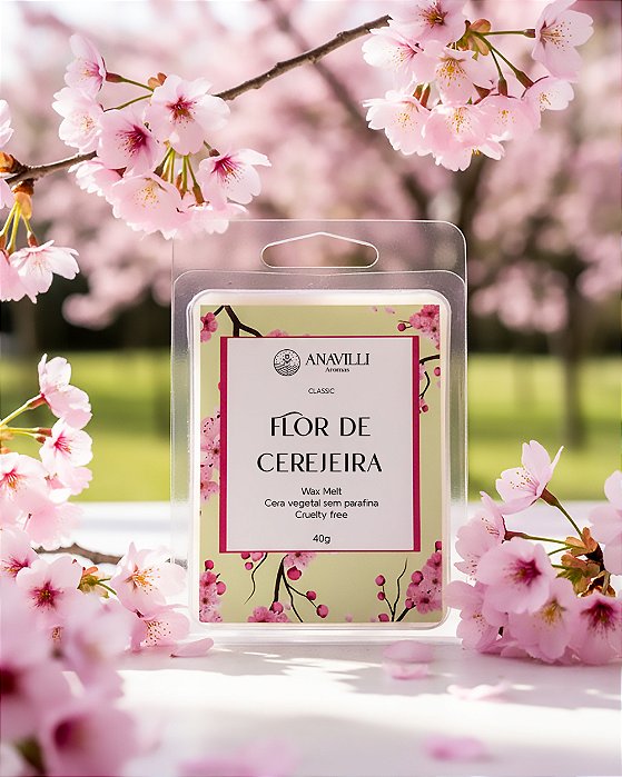 Wax Melt - Flor de Cerejeira - 40g
