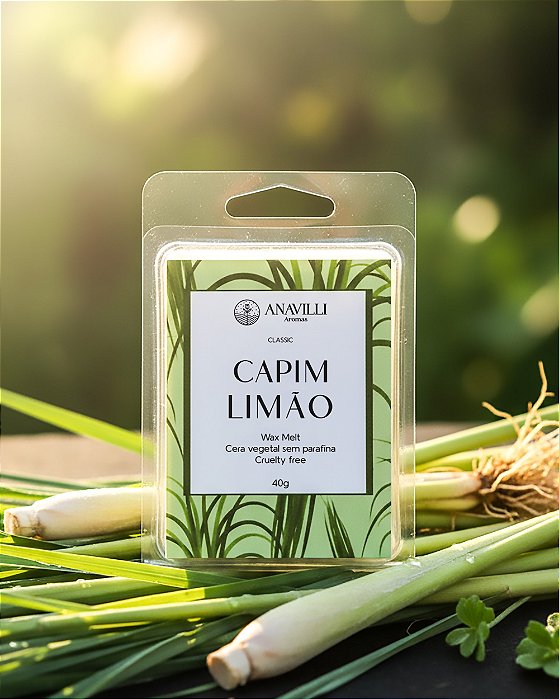 Wax Melt - Capim Limão - 40g