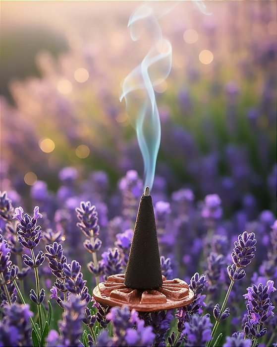 Incenso Cone - Lavanda - 20u