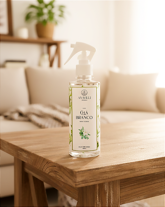 Água Perfumada para Tecidos - Chá Branco - 300ml