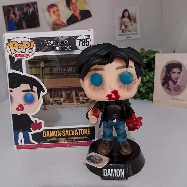 Personalizado Personagem Damon Salvatore - Diários de um Vampiro