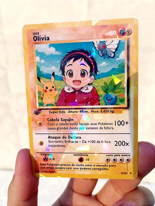 Card Pokémon Personalizado