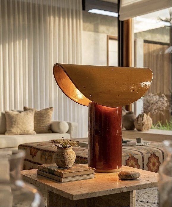 Cerâmica - Abajur Niemeyer