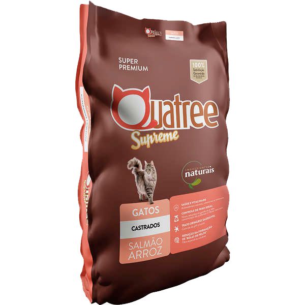 QUATREE SUPREME CASTRADO SALMÃO 10KG