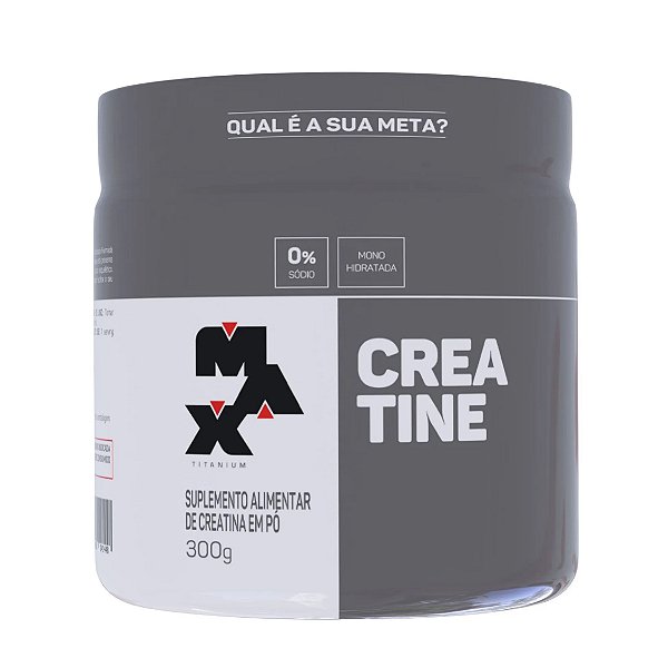 Creatina 300g Max Titanium Monohidratada