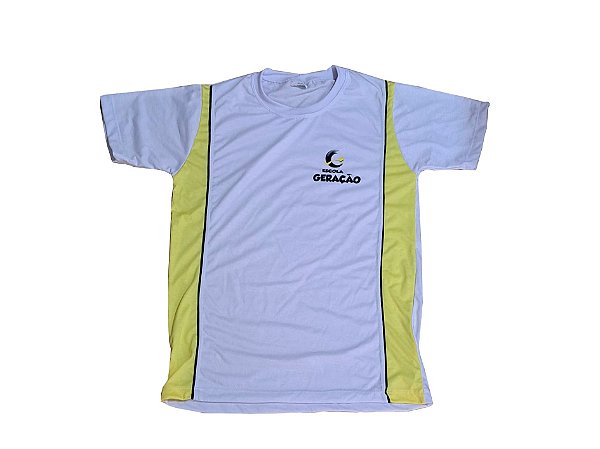 Camiseta Manga Curta - Preta e Branca - 6º ao 9º ano