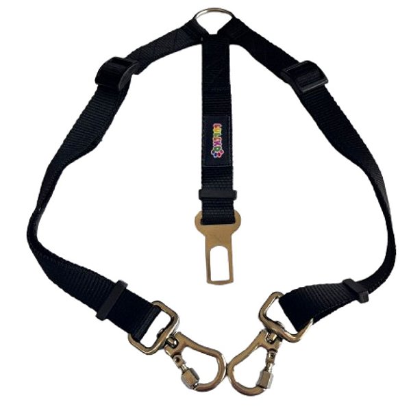 Cinto Duplo Resistente Luleko - Preto