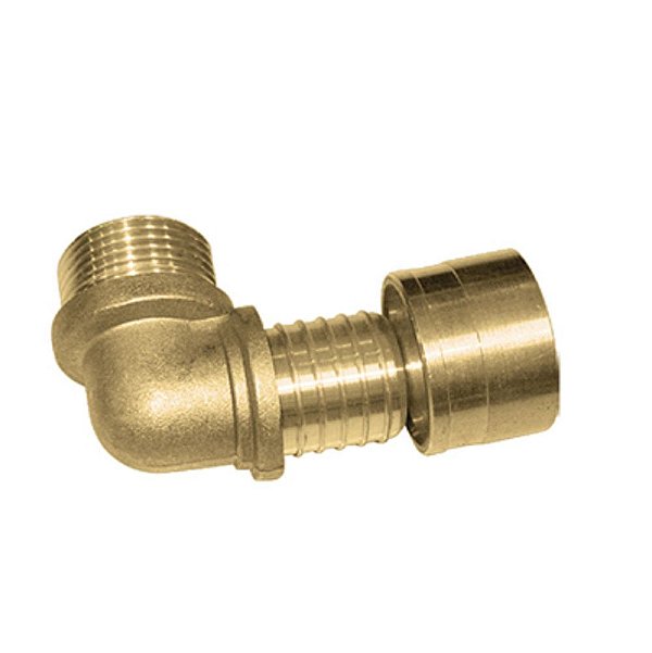Cotovelo Macho Pex Água 16X1/2" Kit c/ 2 unid. Emmeti
