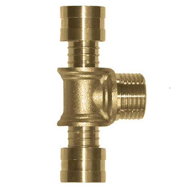 TÊ ROSCA CENTRAL MACHO 20X1/2" PEX EMMETI